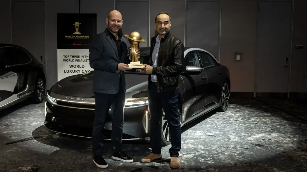 Lucid Air Wins 2023 World Luxury Car Award at New York International Auto Show