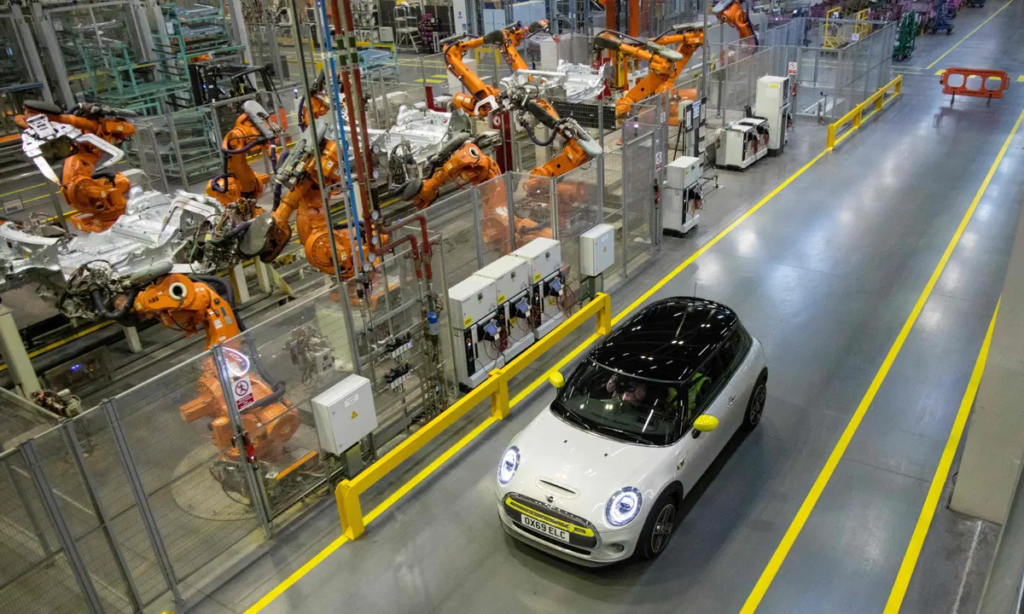 BMW Mini Production plant in UK