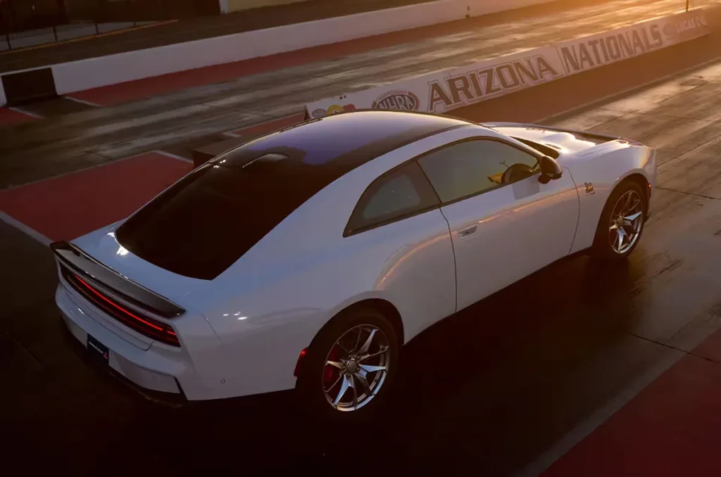 Dodge charger EV 2026 front top rear view